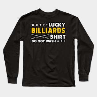 Vintage Lucky Billiards Long Sleeve T-Shirt